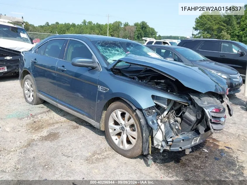 1FAHP2EW2AG154537 2010 Ford Taurus Sel