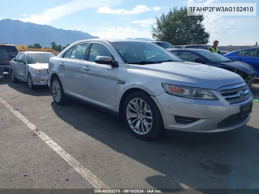 1FAHP2FW3AG152410 2010 Ford Taurus Limited