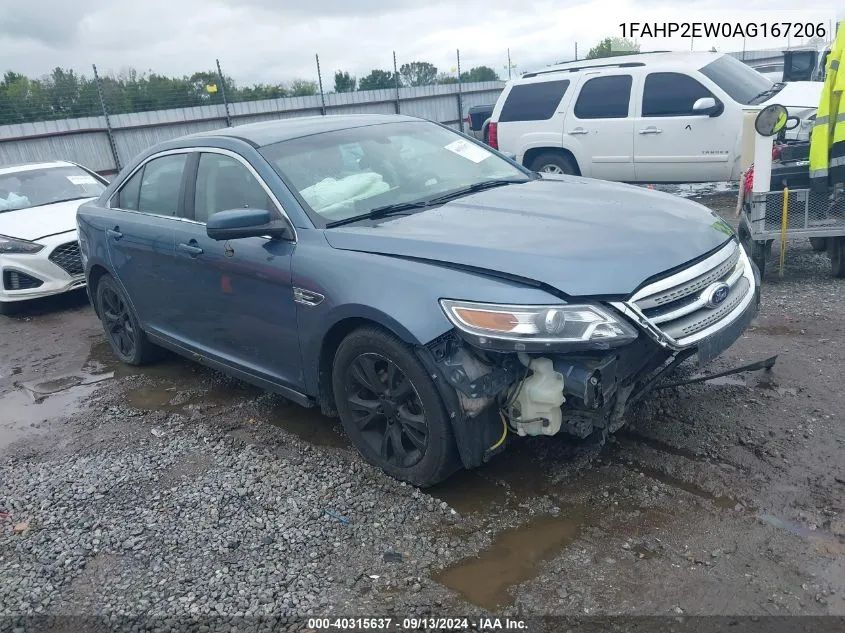 1FAHP2EW0AG167206 2010 Ford Taurus Sel