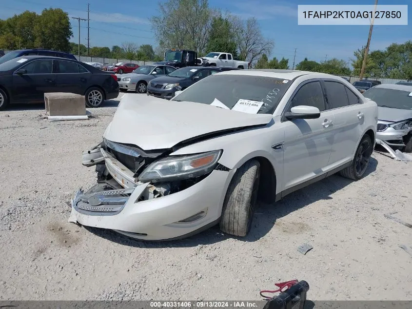 2010 Ford Taurus Sho VIN: 1FAHP2KT0AG127850 Lot: 40331406