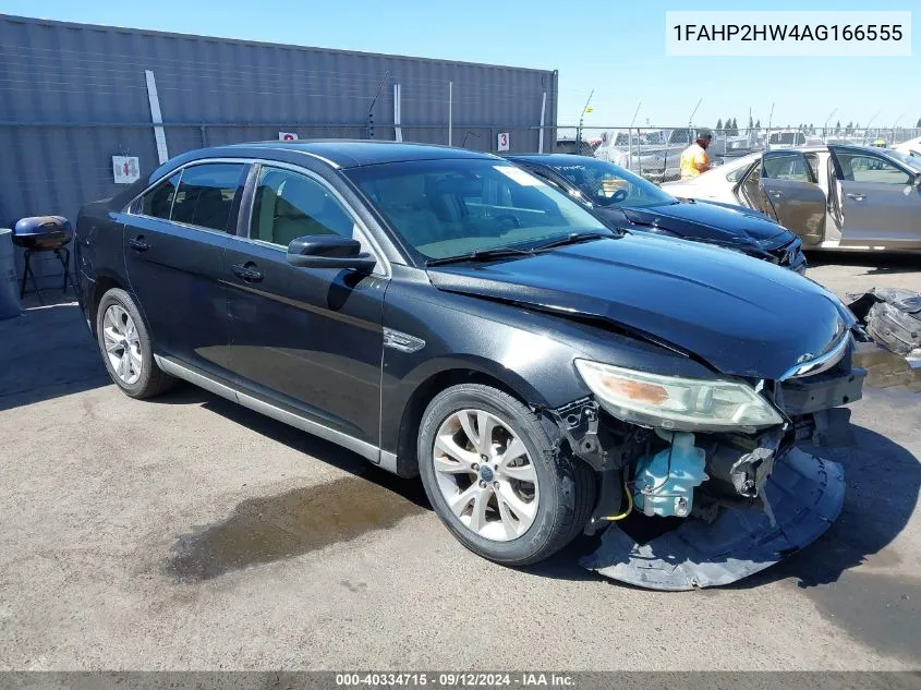 1FAHP2HW4AG166555 2010 Ford Taurus Sel