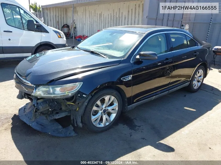 2010 Ford Taurus Sel VIN: 1FAHP2HW4AG166555 Lot: 40334715