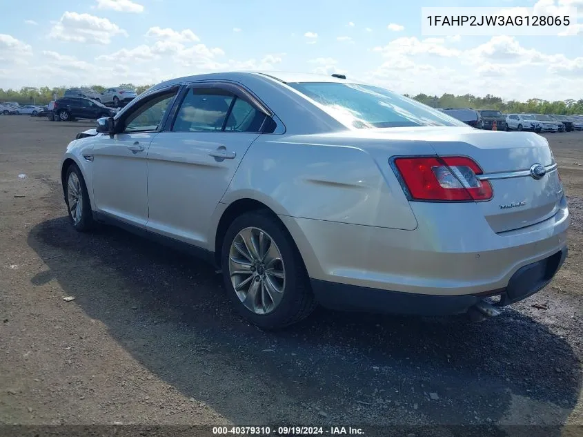 2010 Ford Taurus Limited VIN: 1FAHP2JW3AG128065 Lot: 40379310