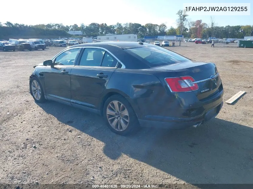 2010 Ford Taurus Limited VIN: 1FAHP2JW2AG129255 Lot: 40401626