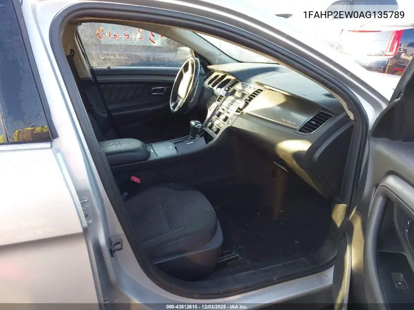 1FAHP2EW0AG135789 2010 Ford Taurus Sel