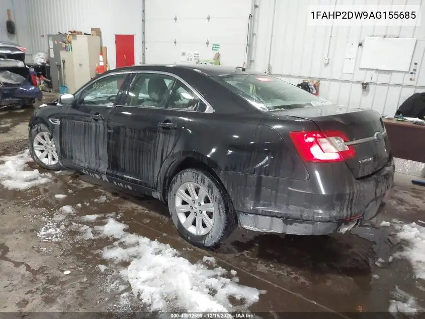 1FAHP2DW9AG155685 2010 Ford Taurus Se