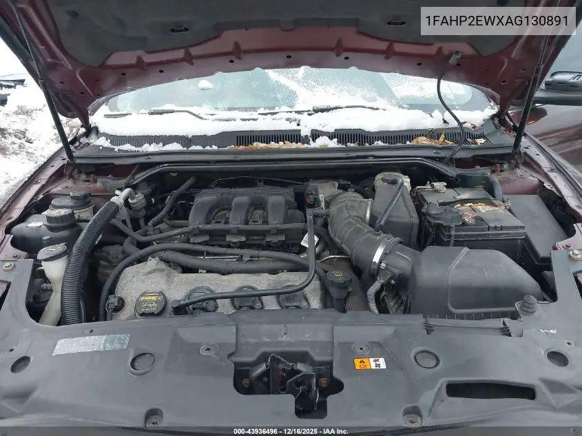 1FAHP2EWXAG130891 2010 Ford Taurus Sel