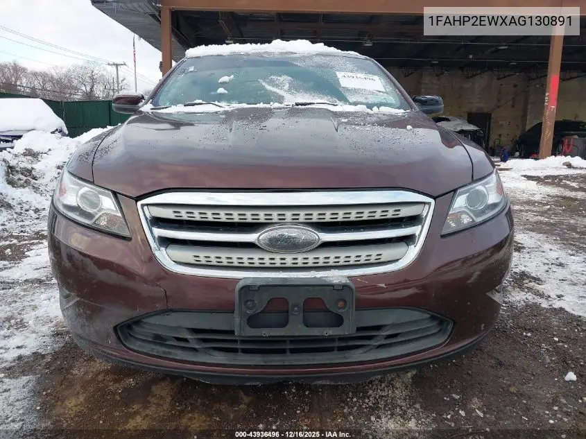 1FAHP2EWXAG130891 2010 Ford Taurus Sel