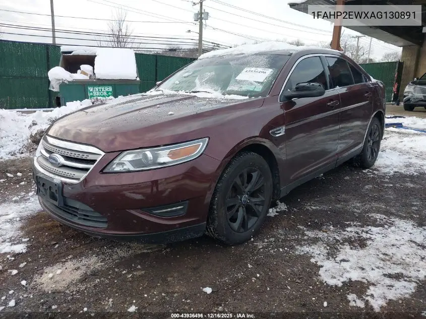 1FAHP2EWXAG130891 2010 Ford Taurus Sel