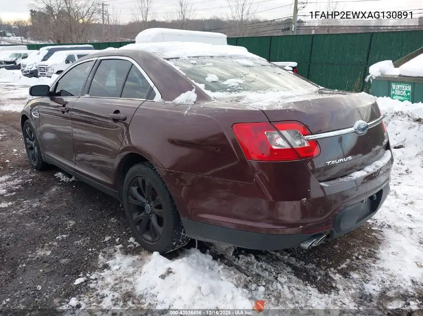 1FAHP2EWXAG130891 2010 Ford Taurus Sel