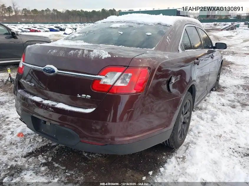 1FAHP2EWXAG130891 2010 Ford Taurus Sel