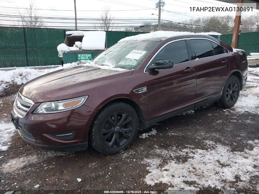 1FAHP2EWXAG130891 2010 Ford Taurus Sel