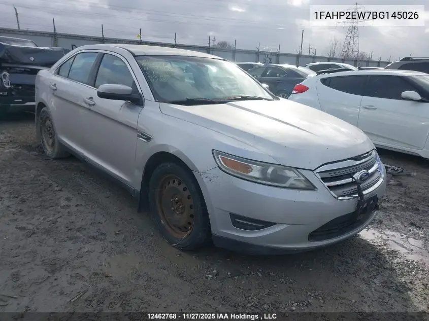 1FAHP2EW7BG145026 2011 Ford Taurus Sel