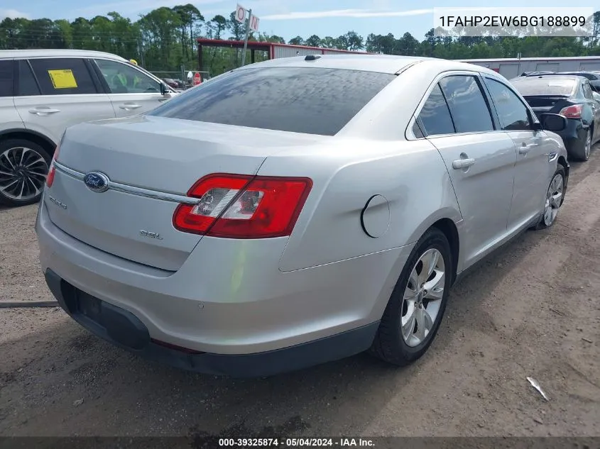 1FAHP2EW6BG188899 2011 Ford Taurus Sel