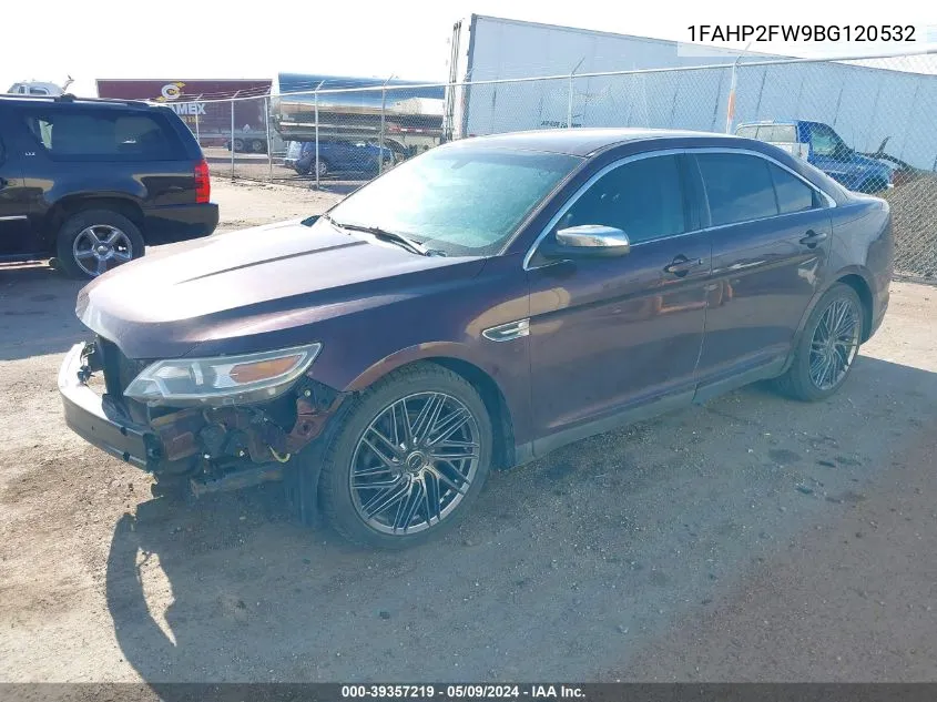 1FAHP2FW9BG120532 2011 Ford Taurus Limited