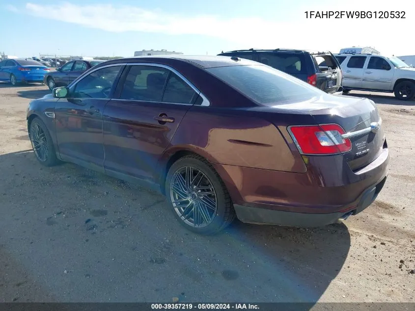 1FAHP2FW9BG120532 2011 Ford Taurus Limited