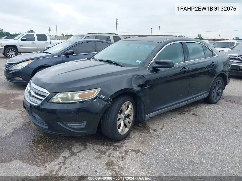 2011 Ford Taurus Sel VIN: 1FAHP2EW1BG132076 Lot: 39449386