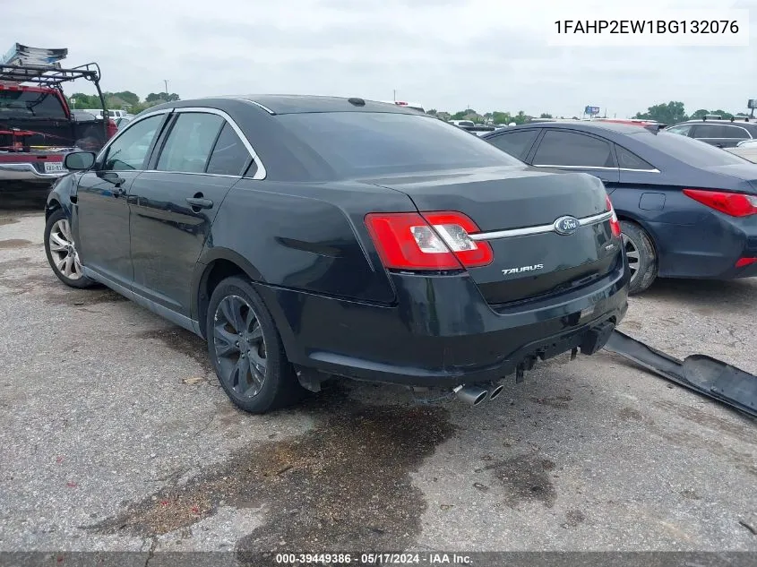 2011 Ford Taurus Sel VIN: 1FAHP2EW1BG132076 Lot: 39449386