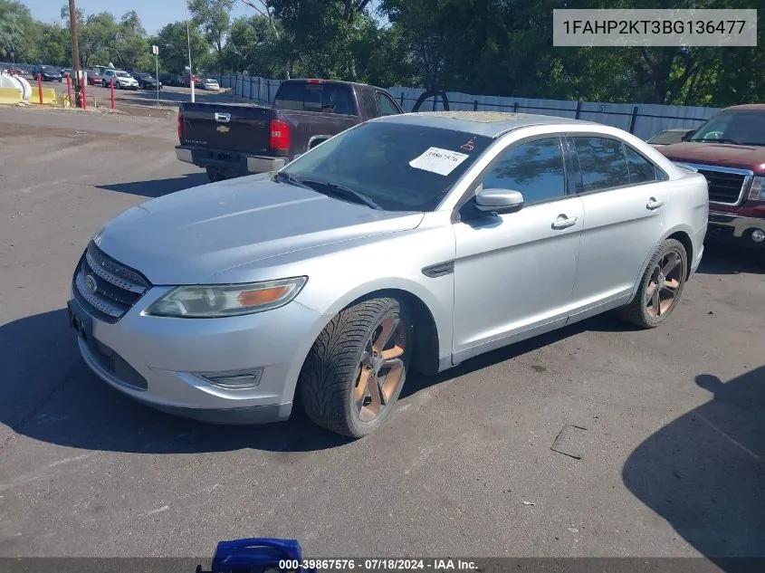 1FAHP2KT3BG136477 2011 Ford Taurus Sho