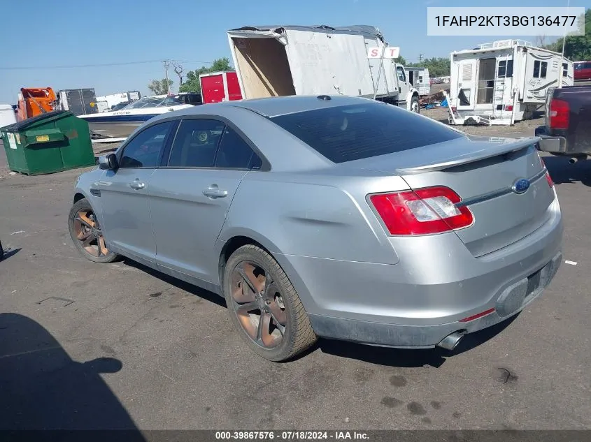 1FAHP2KT3BG136477 2011 Ford Taurus Sho