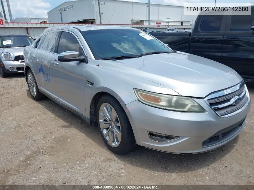 1FAHP2FW2BG142680 2011 Ford Taurus Limited