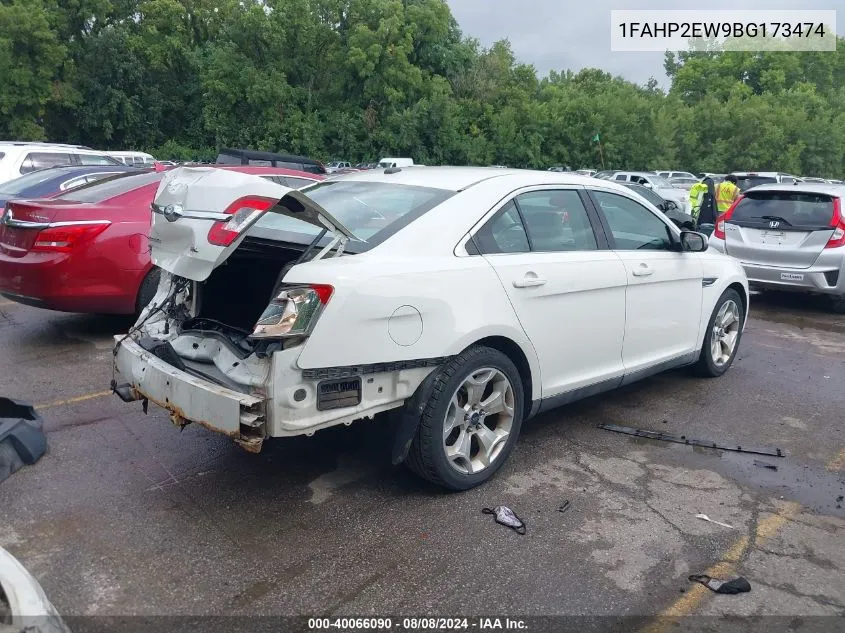 1FAHP2EW9BG173474 2011 Ford Taurus Sel