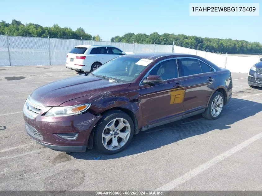 1FAHP2EW8BG175409 2011 Ford Taurus Sel