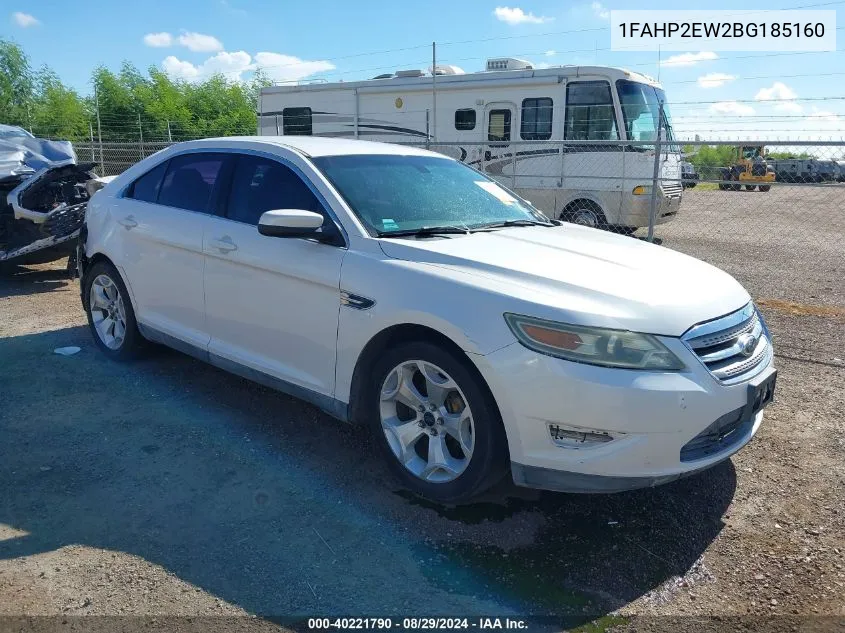 2011 Ford Taurus Sel VIN: 1FAHP2EW2BG185160 Lot: 40221790