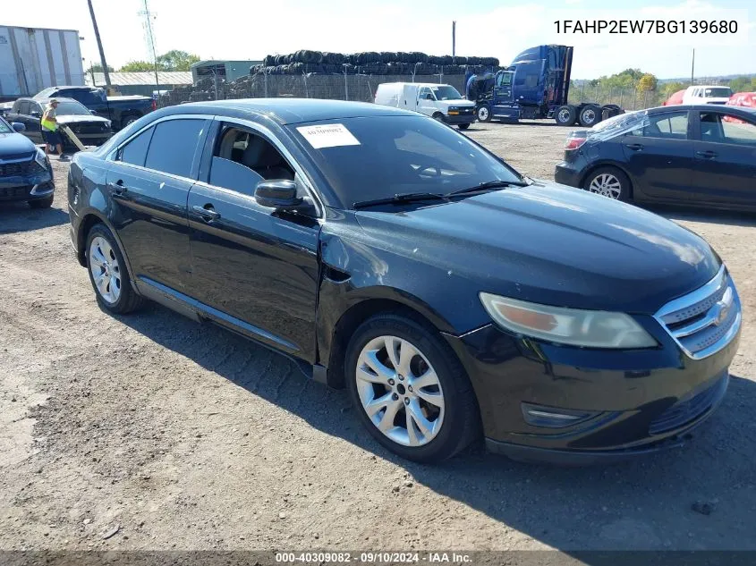 2011 Ford Taurus Sel VIN: 1FAHP2EW7BG139680 Lot: 40309082