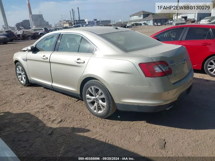 1FAHP2EW8BG130079 2011 Ford Taurus Sel