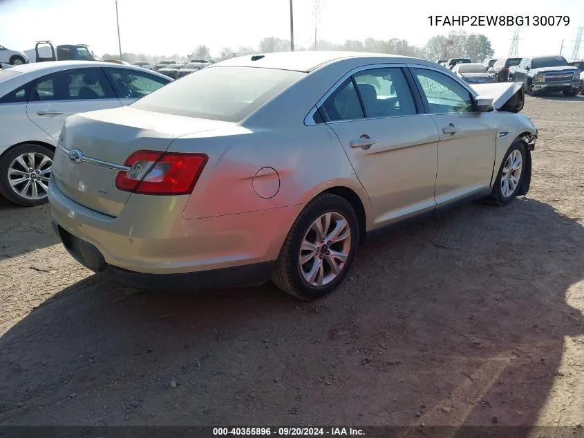 1FAHP2EW8BG130079 2011 Ford Taurus Sel