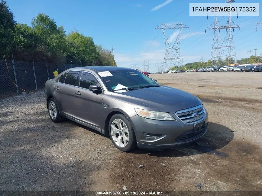 1FAHP2EW5BG175352 2011 Ford Taurus Sel