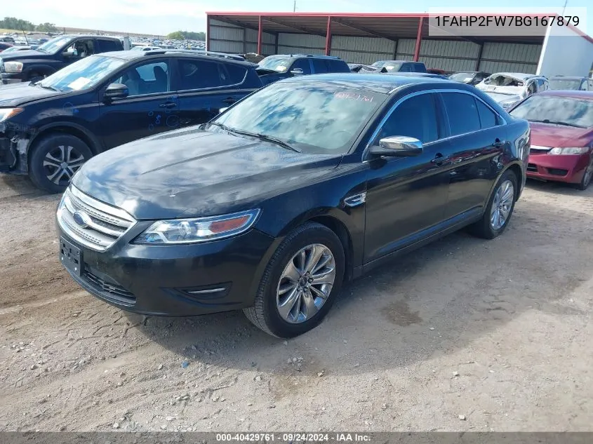 1FAHP2FW7BG167879 2011 Ford Taurus Limited