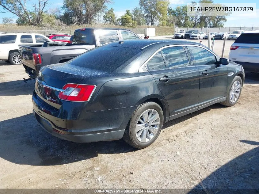 1FAHP2FW7BG167879 2011 Ford Taurus Limited