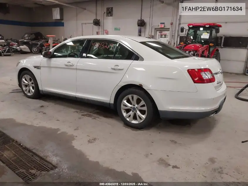 1FAHP2EW6BG171634 2011 Ford Taurus Sel