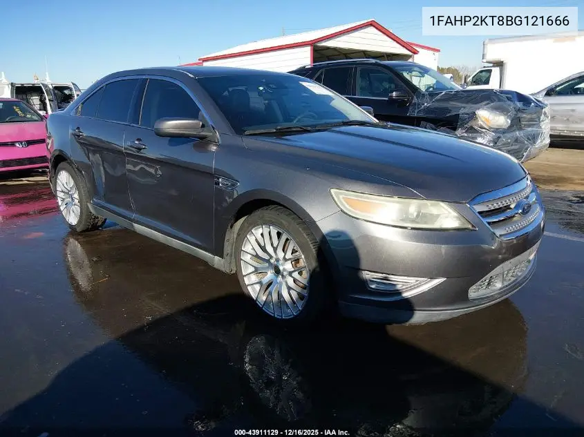 1FAHP2KT8BG121666 2011 Ford Taurus Sho