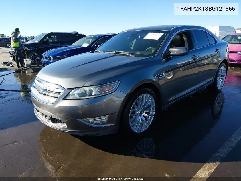 1FAHP2KT8BG121666 2011 Ford Taurus Sho