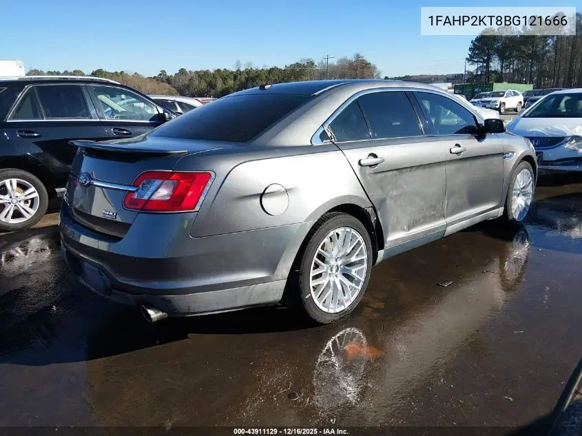 1FAHP2KT8BG121666 2011 Ford Taurus Sho