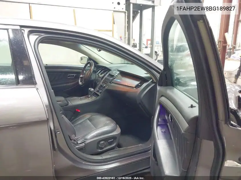 1FAHP2EW8BG189827 2011 Ford Taurus Sel