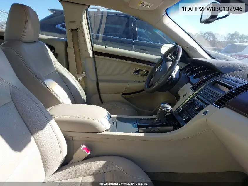1FAHP2FW8BG132946 2011 Ford Taurus Limited