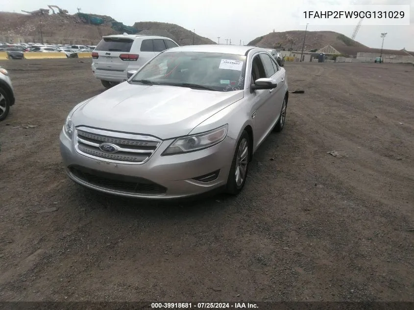 2012 Ford Taurus Limited VIN: 1FAHP2FW9CG131029 Lot: 39918681