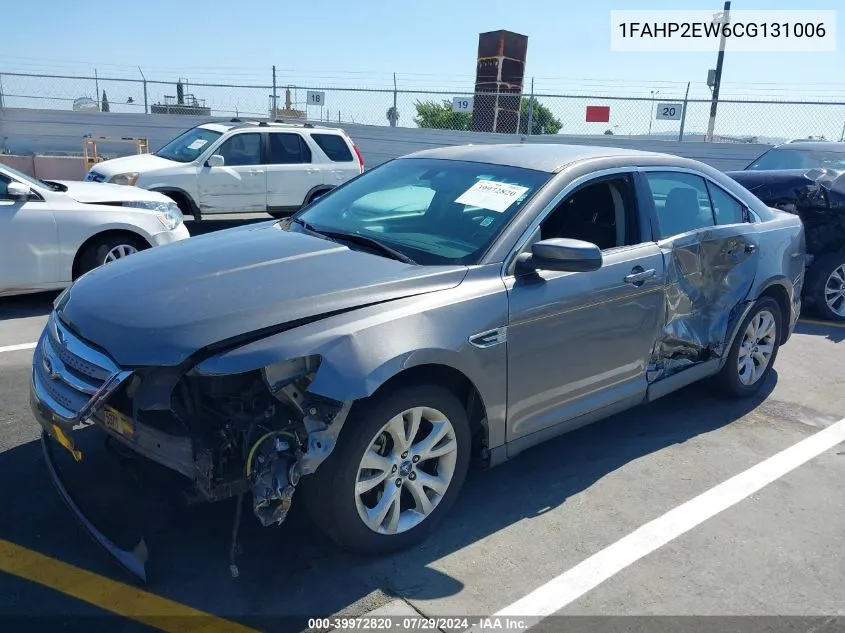 2012 Ford Taurus Sel VIN: 1FAHP2EW6CG131006 Lot: 39972820