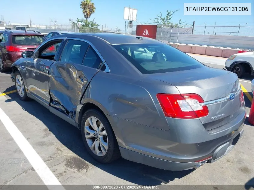 2012 Ford Taurus Sel VIN: 1FAHP2EW6CG131006 Lot: 39972820