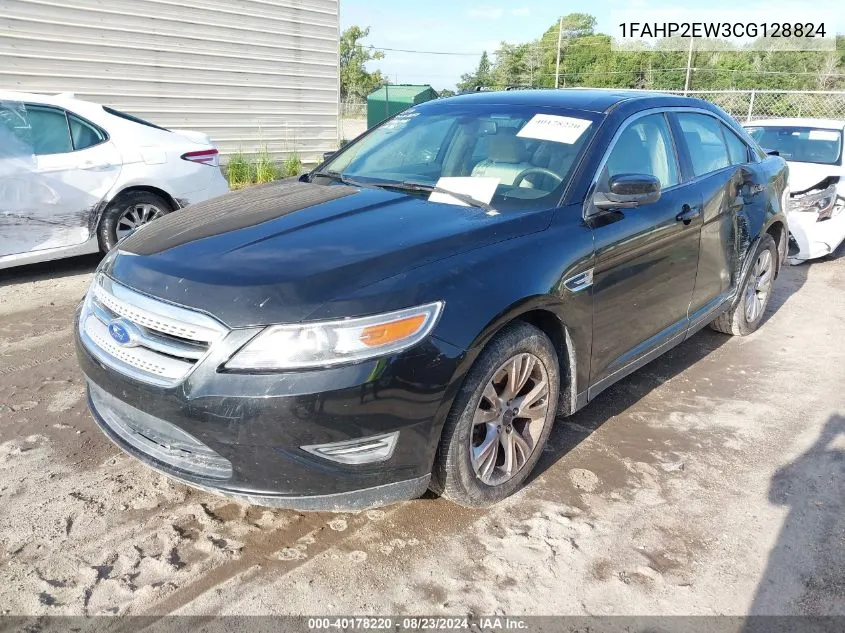 2012 Ford Taurus Sel VIN: 1FAHP2EW3CG128824 Lot: 40178220