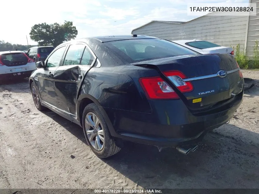 2012 Ford Taurus Sel VIN: 1FAHP2EW3CG128824 Lot: 40178220