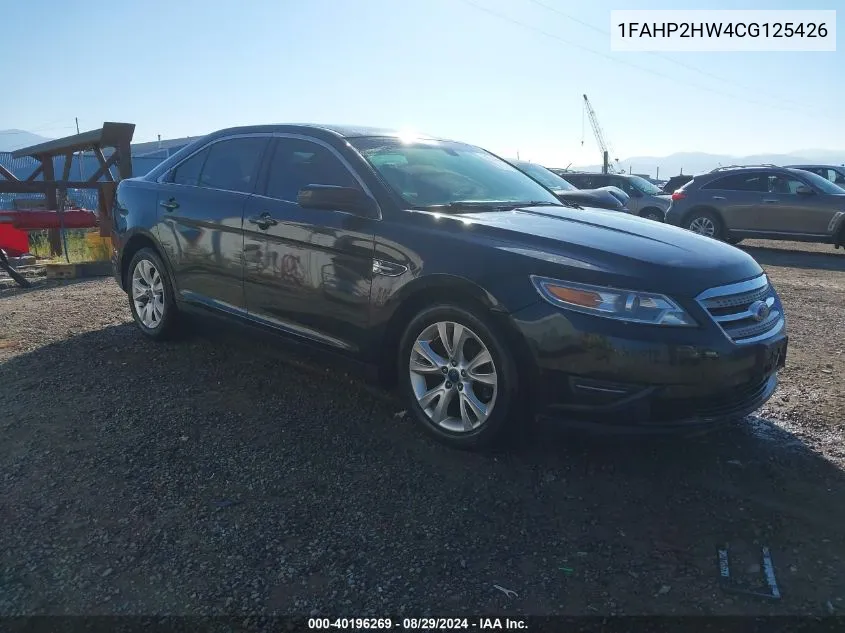 2012 Ford Taurus Sel VIN: 1FAHP2HW4CG125426 Lot: 40196269