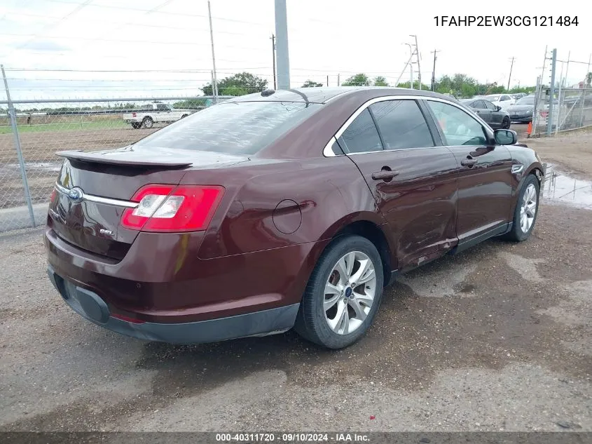 1FAHP2EW3CG121484 2012 Ford Taurus Sel