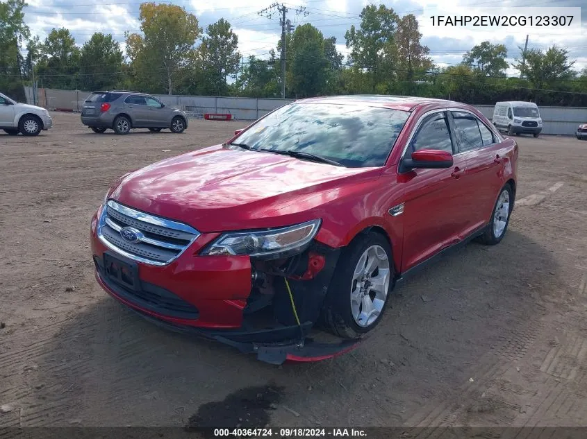 2012 Ford Taurus Sel VIN: 1FAHP2EW2CG123307 Lot: 40364724