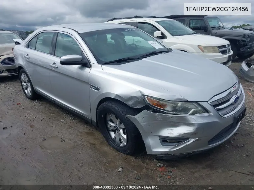 1FAHP2EW2CG124456 2012 Ford Taurus Sel