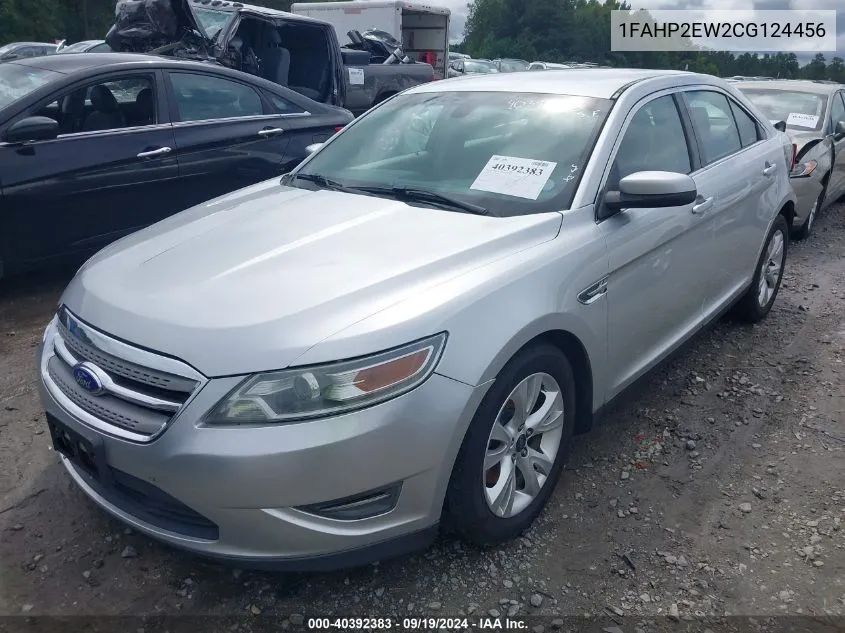 1FAHP2EW2CG124456 2012 Ford Taurus Sel